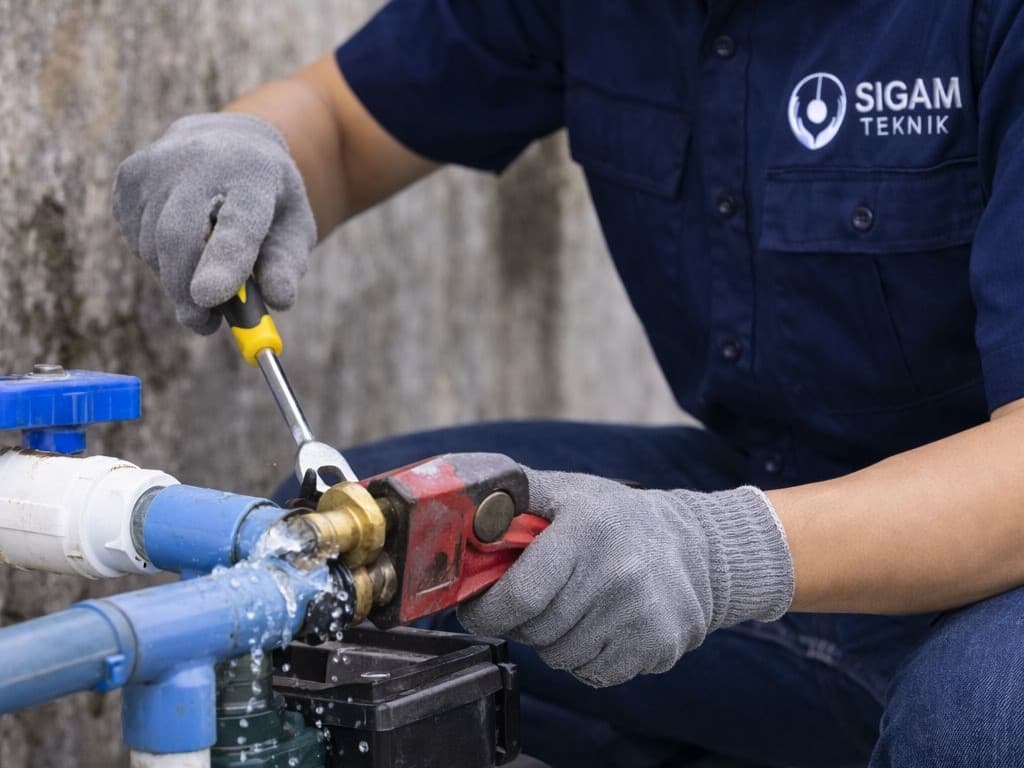 Perbaikan Pompa & Perpipaan - Rumah Tinggal